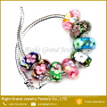 2016 New luxury Bracelet DIY Colored Lampwork European Murano Bead